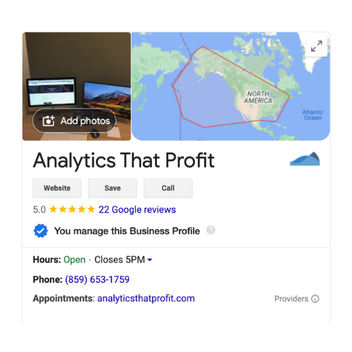 How Do I Make My Business Services Show Up Search Results_google my business reviews_analytics that profit