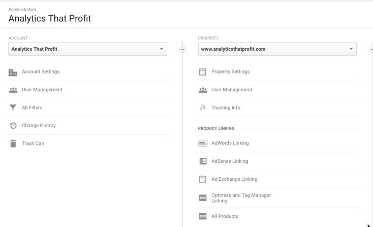 connecting googleadwords to google analytics analytics that profit.png