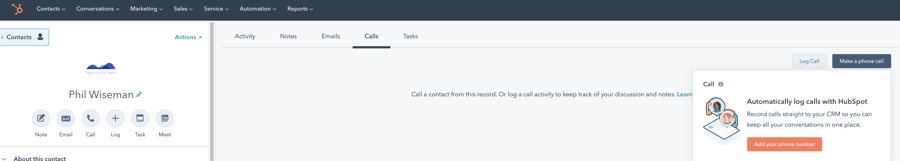 add phone number to make calls in HubSpot CRM_ Analytics That Profit