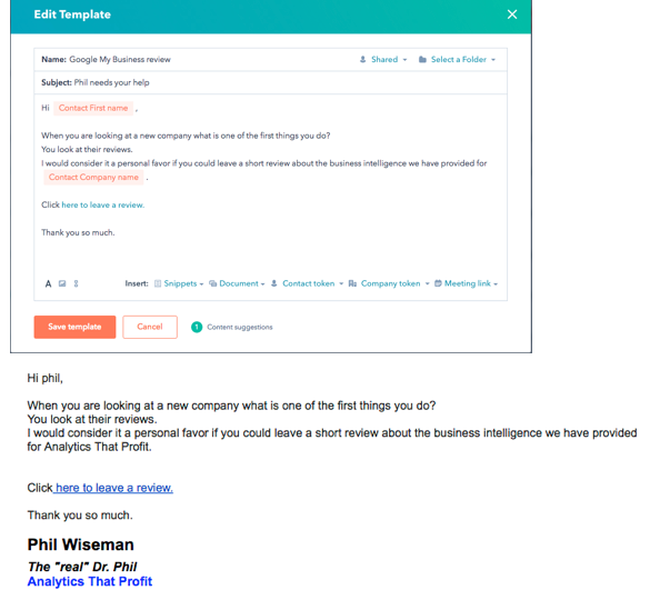 google my business review analytics that profit.com