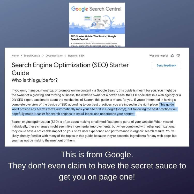 how to know if your seo is a scam_secret sause_analytics that profit