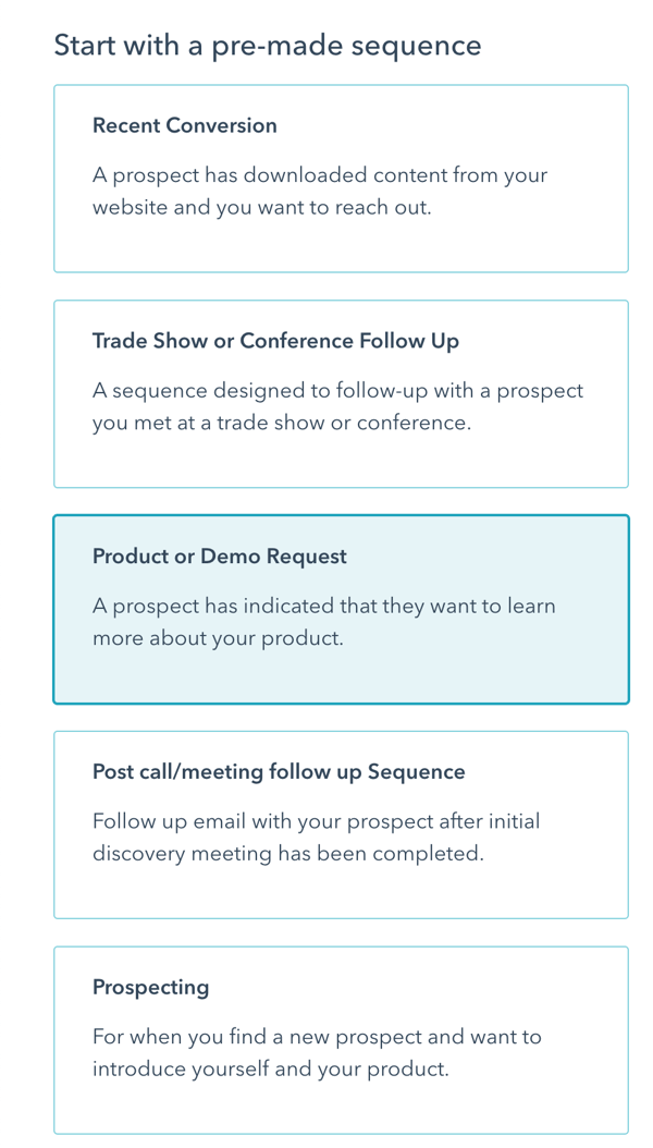 hubspot productivity hack_sequences_demo request_analytics that profit