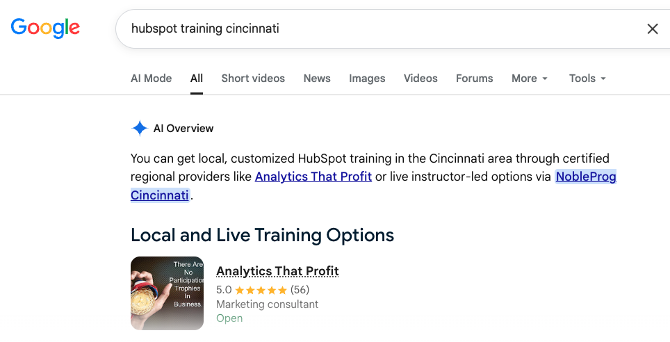 Nobody Can Tell You What Search Triggered Your AI Overview — And Anyone Who Says Otherwise Is Selling Something- phil wiseman-analytics that profit