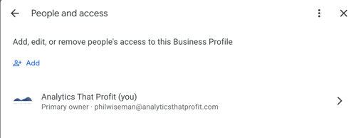 google business profile_ ownership_analytics that profit