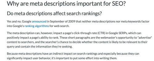 whay meta descriptions are important for seo_analytics that profit