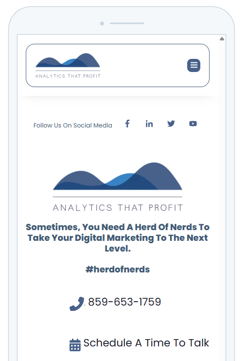 mobile friendly clickable phone number- phil wiseman- analytics that profit