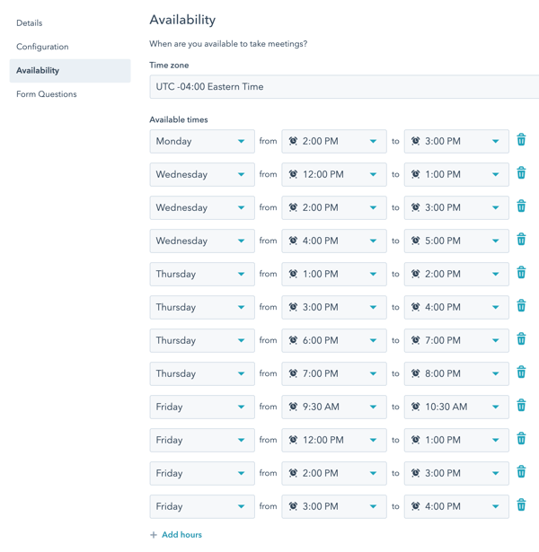 meeting availability_analytics that profit