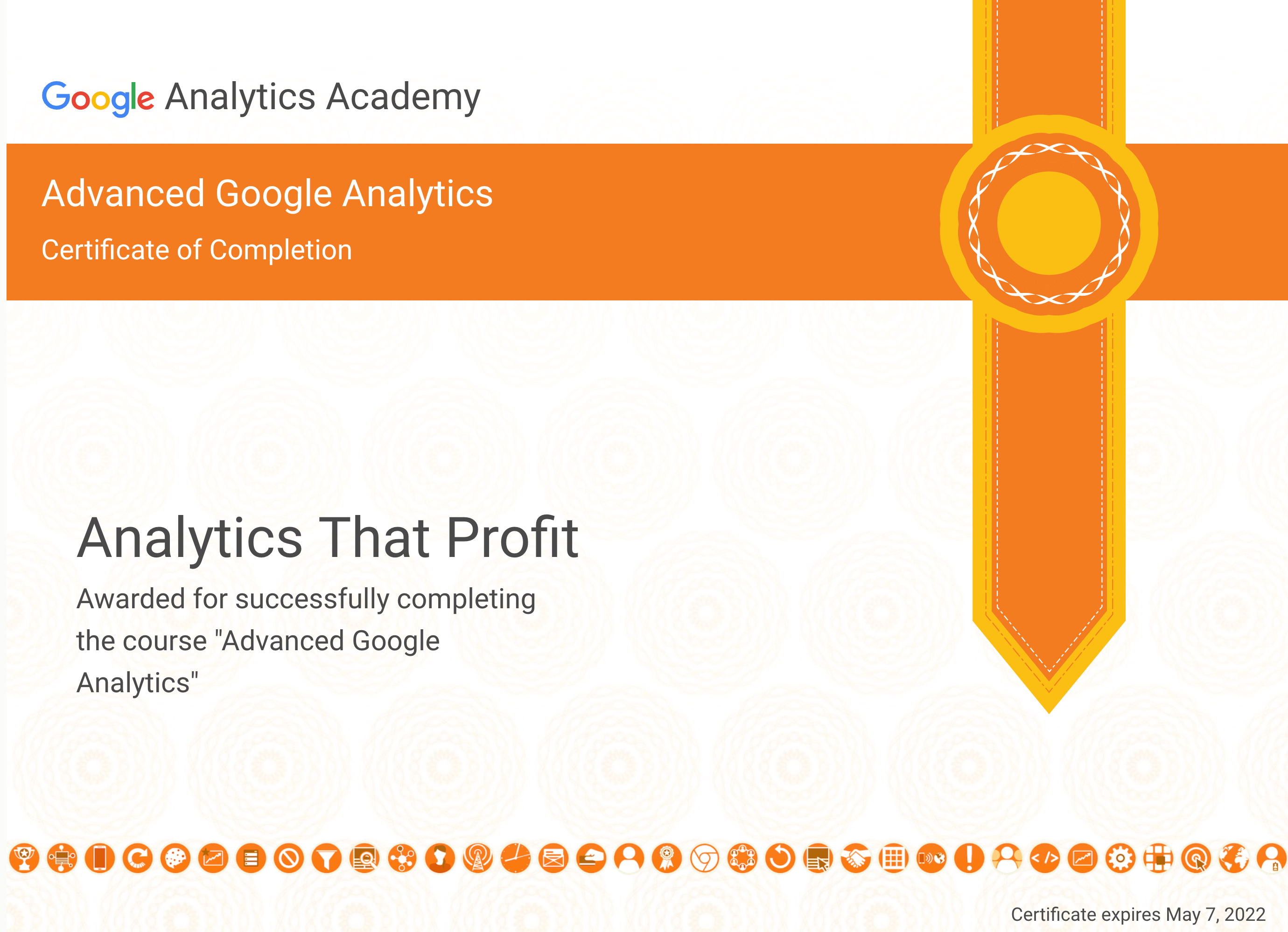 Advanced Google Analytics 2022