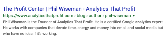 phil wiseman_analytics that profit